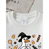 Girls' Halloween Long-Sleeve Sweatshirt, Round-Neck Fun Print Casual Top, Kids' Autumn Clothing, Suitable for Trick-Or-Treat Parties And Halloween