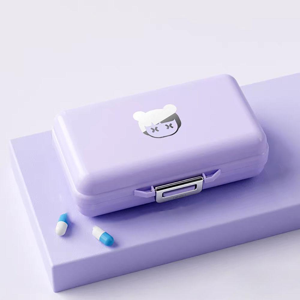 Portable Pill Box, Jewelry Sealed Storage Box, Weekly Pill Box, Pocket Pill Box Pill Dispenser Tablet Box, Suitable For Travel