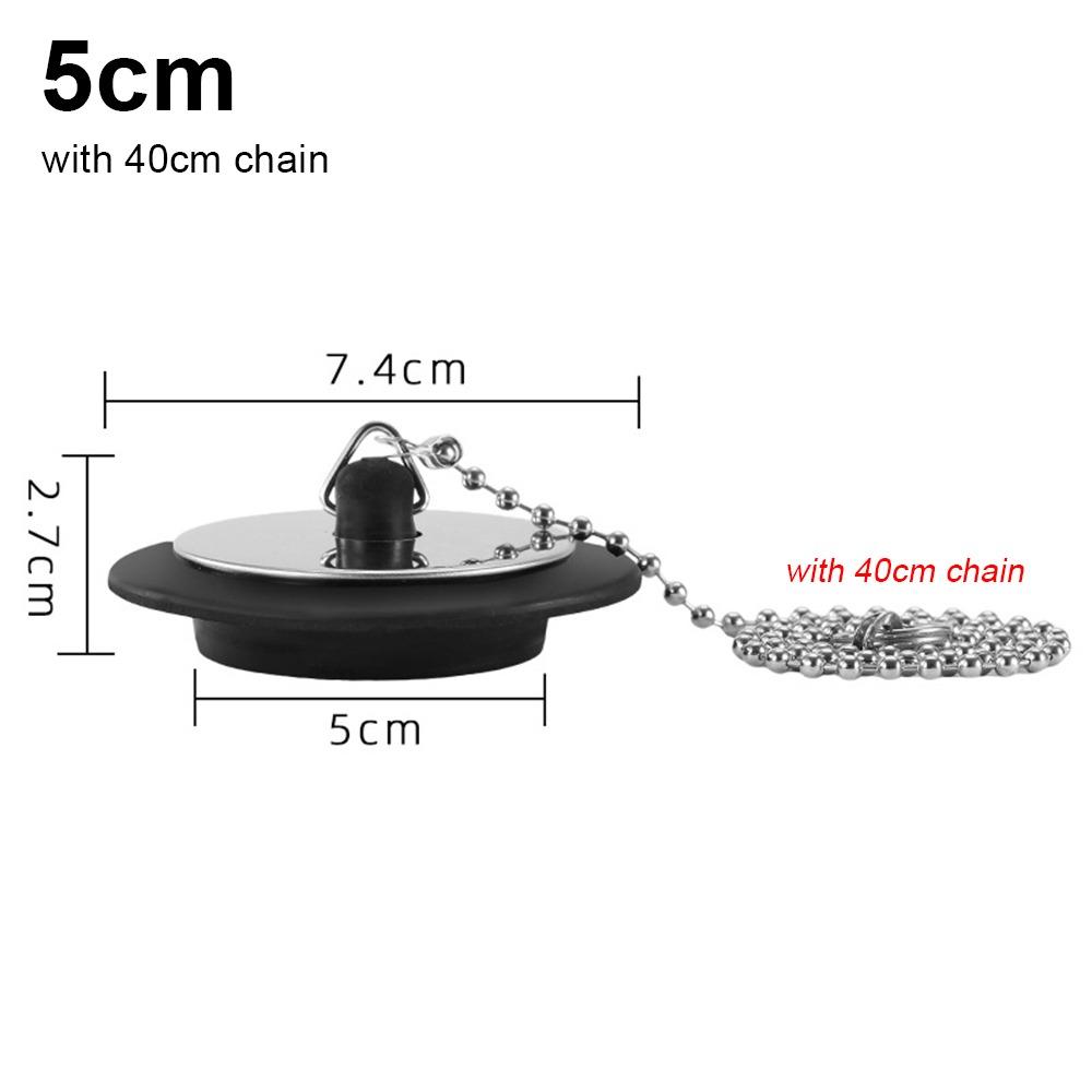 1Pcs Rubber Tub Stopper Universal Bathtub Plug New Bath Tub Drain  Bathtub Accessories