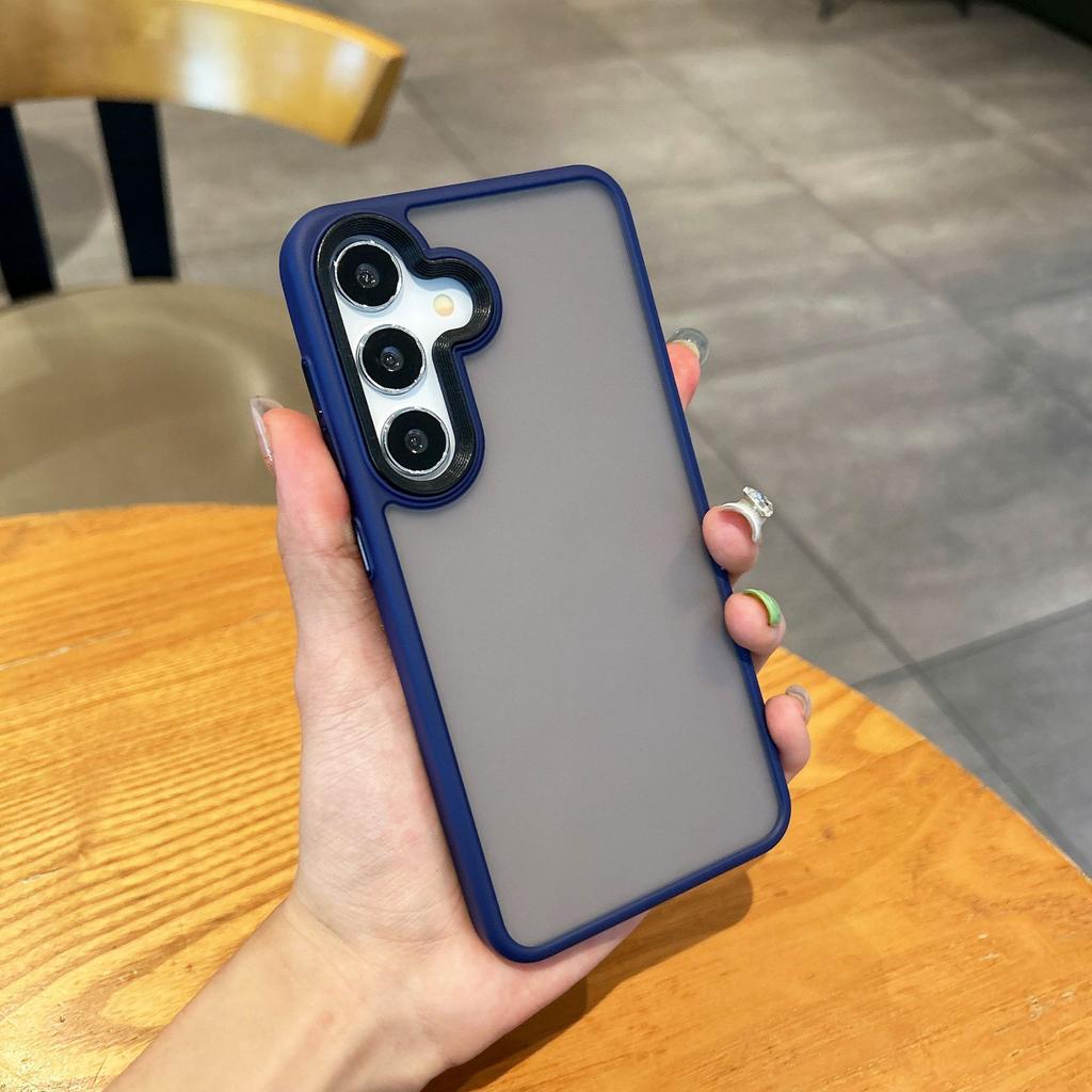 Applicable To Samsung S25ultra High-quality Matte Skin-sensitive Magnetic Mobile Phone Case S24plus Excellent Shield Anti-drop Hard Cover