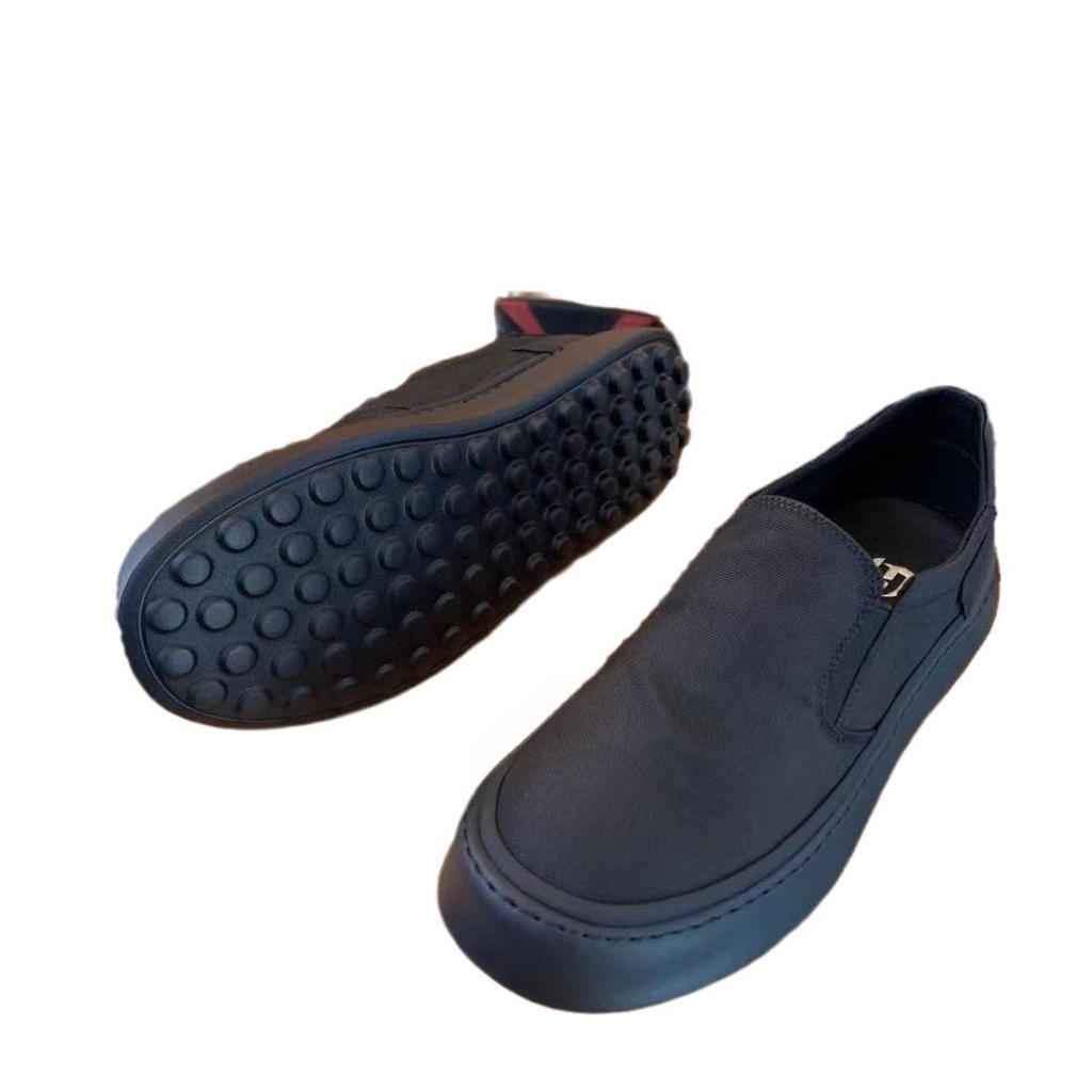 Men's Shoes 2025 Spring Summer New Ice Silk Sneakers Platform Soled Men's Trendy Versatile Casual Breathable Board Shoes