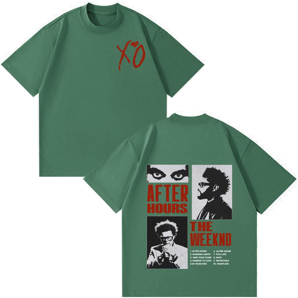 The Weeknd After Hours Til Dawn 2026 Tour Printt Shirt Unisex Unisex Fashion Tshirt Summer Cotton Loose Hiphop Tshirts Streetwear