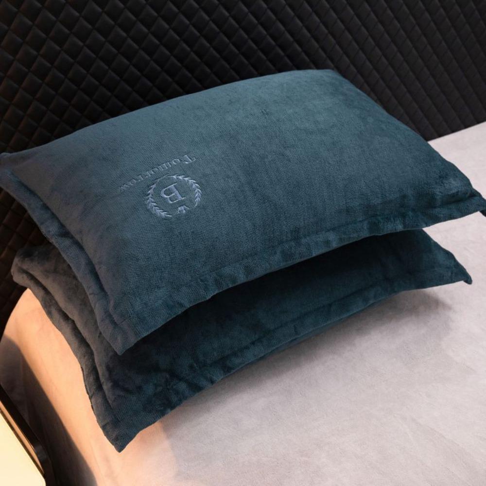 

48*74cm Pillow Case Protector Velvet Pillowcase Comfortable Pillow Cover Autumn/Winter