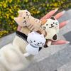Colgante de Bolso de Peluche de Gatito Kawaii Mini Muñeco de Peluche de Gato Muñeco de Peluche de Dibujos Animados Amuletos para Bolso Juguete de Peluche de Animal Suave Regalo para Niña Estudiante