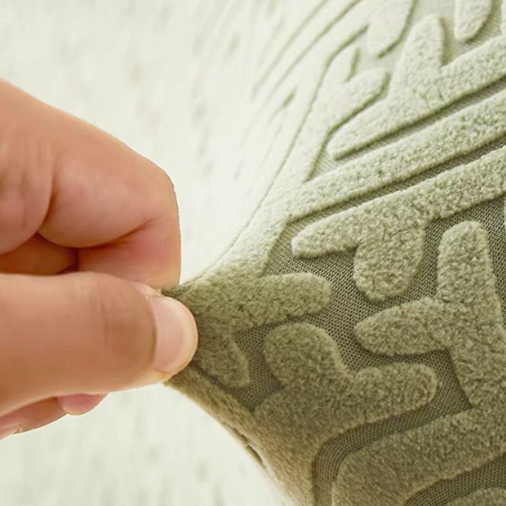 High-elastic Integrated Seat Cover Anti-slip Stool Slipcover  for Home Decoration