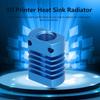 5 ks Chladič 3D tiskárny Hliníková slitina Rozptylový blok Extruder MK10 E3DV6