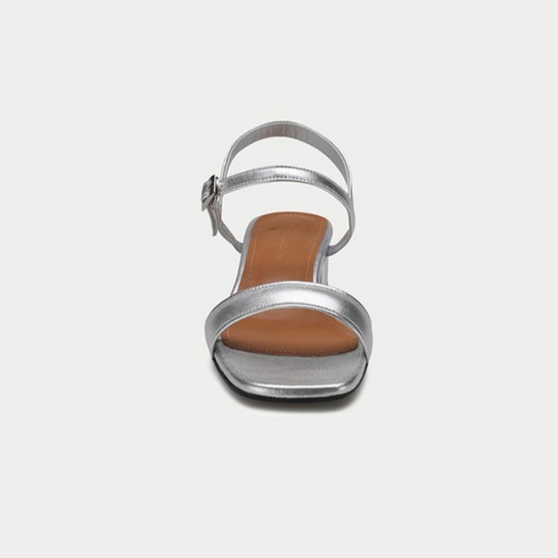 Thommcan Women S Comfort Daily Strap SandalS Silver 8tmnc15m7d Nancy 01