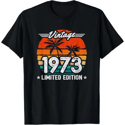 Édition Limitée 1973 - Année de Naissance 1973 - T-Shirt Vintage 1973