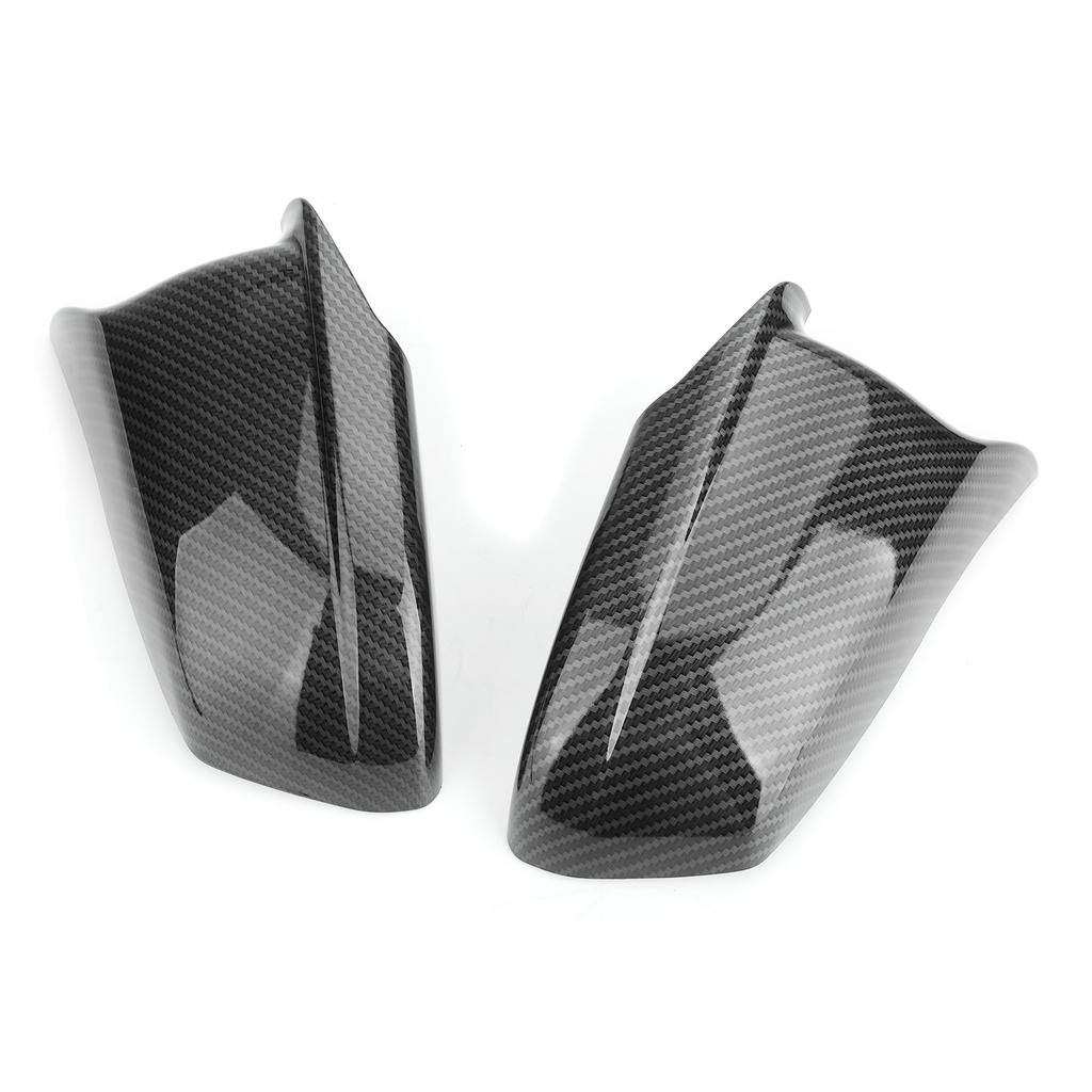 Door Side Wing Mirror Cover Cap Carbon For BMW 5 Series F10/F11/F18 2011-2013