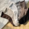 Domestic 21 Four Seasons Women's Golji Cover Mid-Calf Socks (5 Pairs)