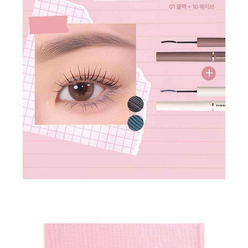 mude - Inspire Skinny Curling Mascara - 8 Colors