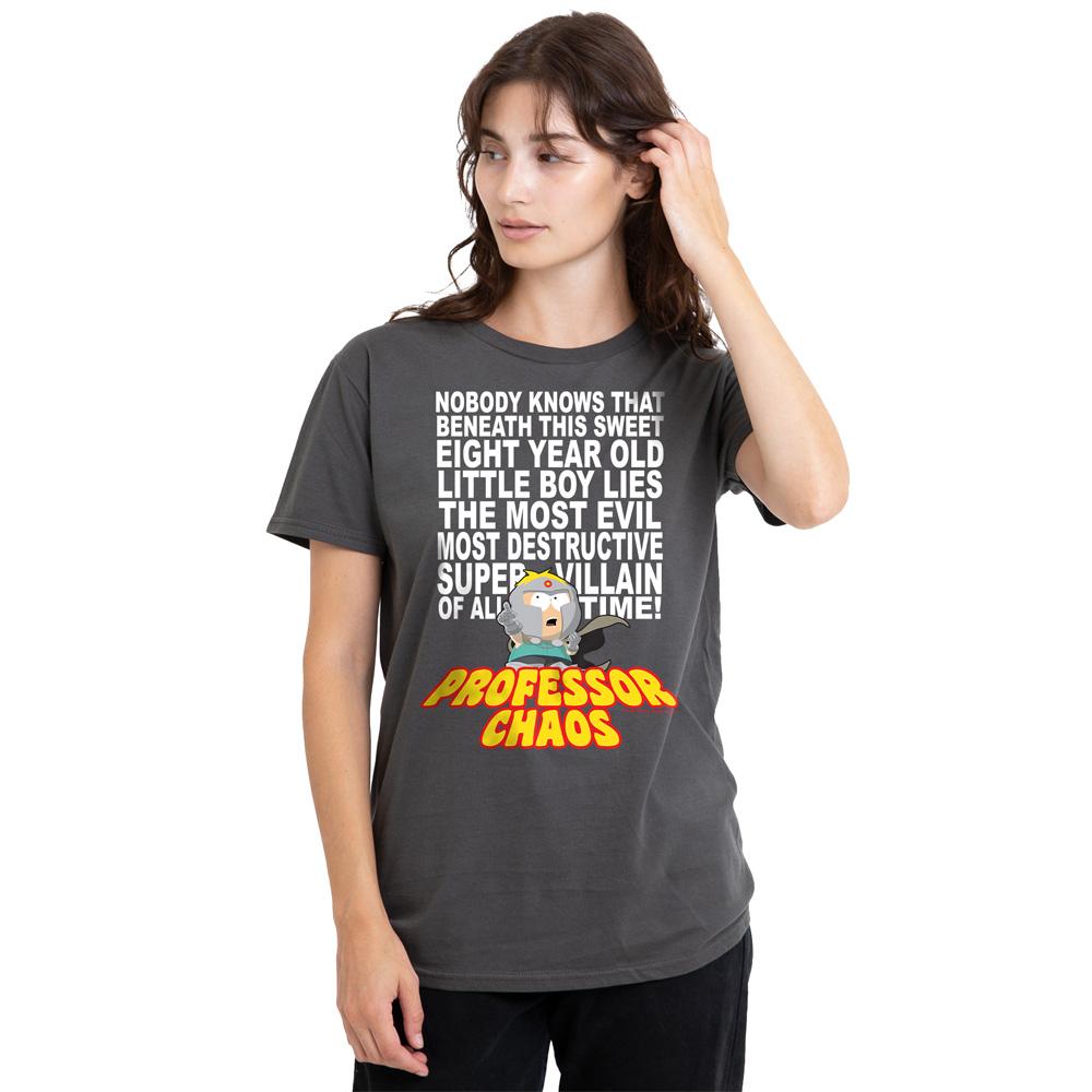 South Park Unisex Adult Professor Chaos T-Shirt