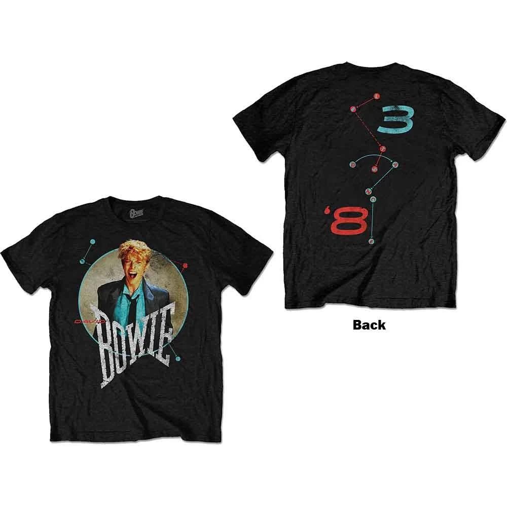 David Bowie Circle Scream Official Men s Unisex T-Shirt 3XL