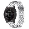 Kovový řemínek na hodinky s texturou rybích šupin pro Garmin Forerunner 235 220 620 630, Nastavitelný náhradní řemínek, Pouze řemínek