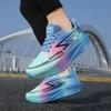 Herren Sports Spezialität Marathon Laufschuhe Carbonplatte Atmungsaktiv Leichtgewicht Damen Bequem Sportlich Rutschfest Dämpfung Stabilität Sneaker