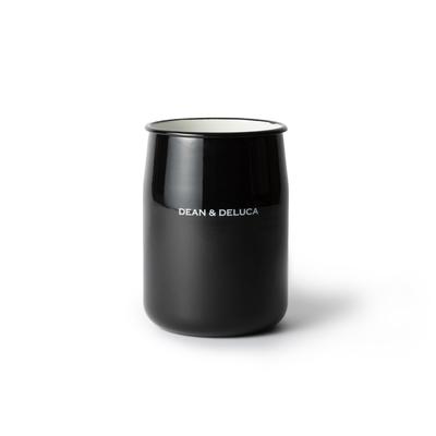 DEAN DELUCA Enamel Kitchen Tool Black & Holder,