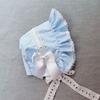 Pilger viktorianische Haube Lolita Mädchen Vintage Rüschen Dienstmädchen Cosplay Kostüm Zubehör Spitze Schleife Hut für Frauen Geschenk Kürbis Mütze