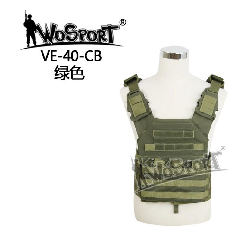 Direct Sales Enhanced Edition Molle System JPC Vest CS Lightweight Combat one size зелёный
