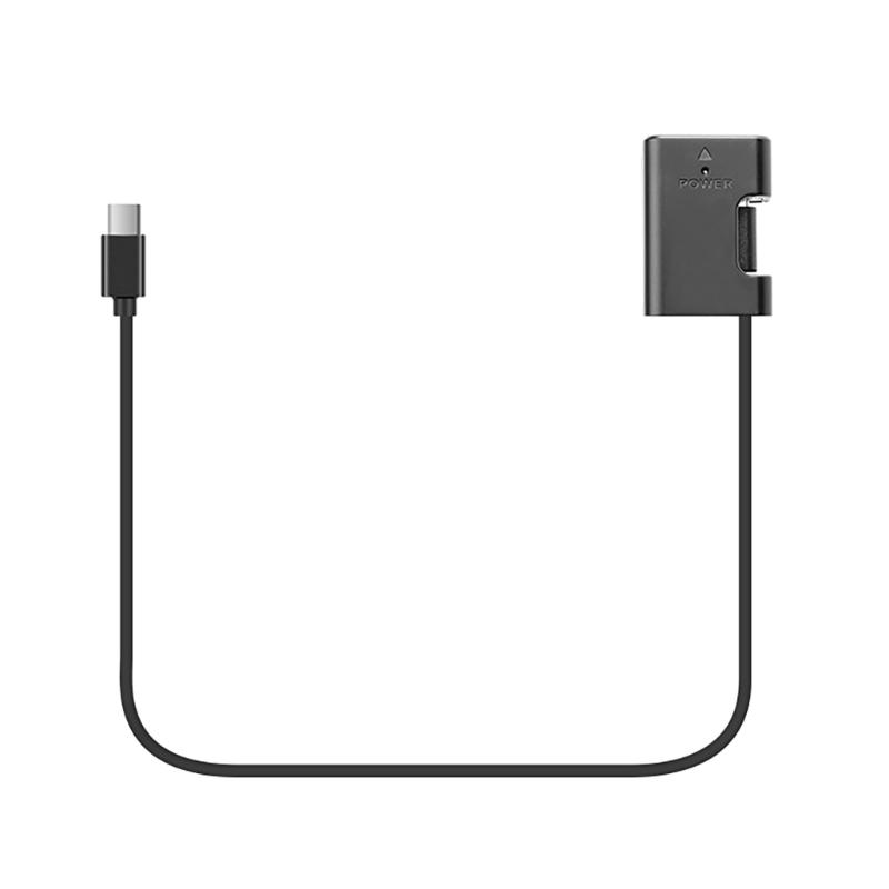

USB Type C to FW50 Dummy Battery Adapter Cable Cord for A7R A5100 NEX7 A7M2 A7S2 Providing Long Time Power