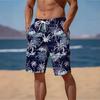 Pantaloni de plajă 3D imprimați pentru bărbați de vară Modă Versatili Tendință Respirabili Casual Vacanță