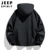 JEEP SPIRIT Men's Autumn/Winter Hooded Outdoor Jacket