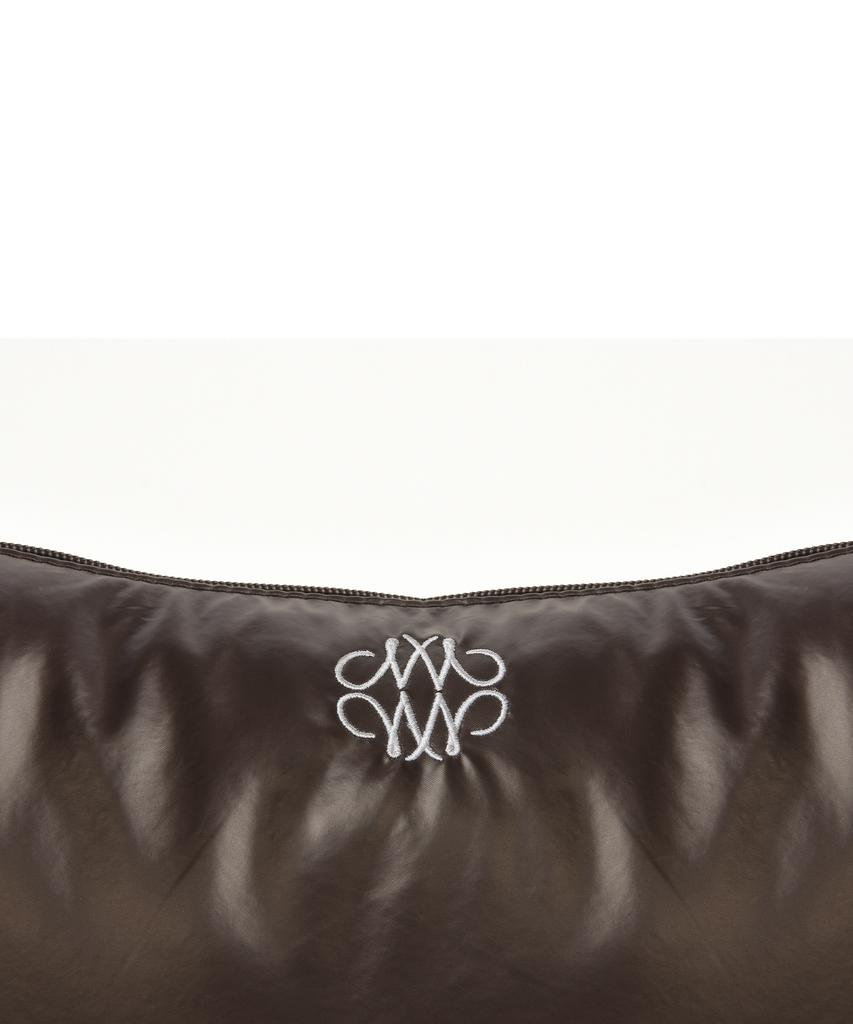 Nick&Nicole Nicole Glossy Shoulder Knot Bag_Brown