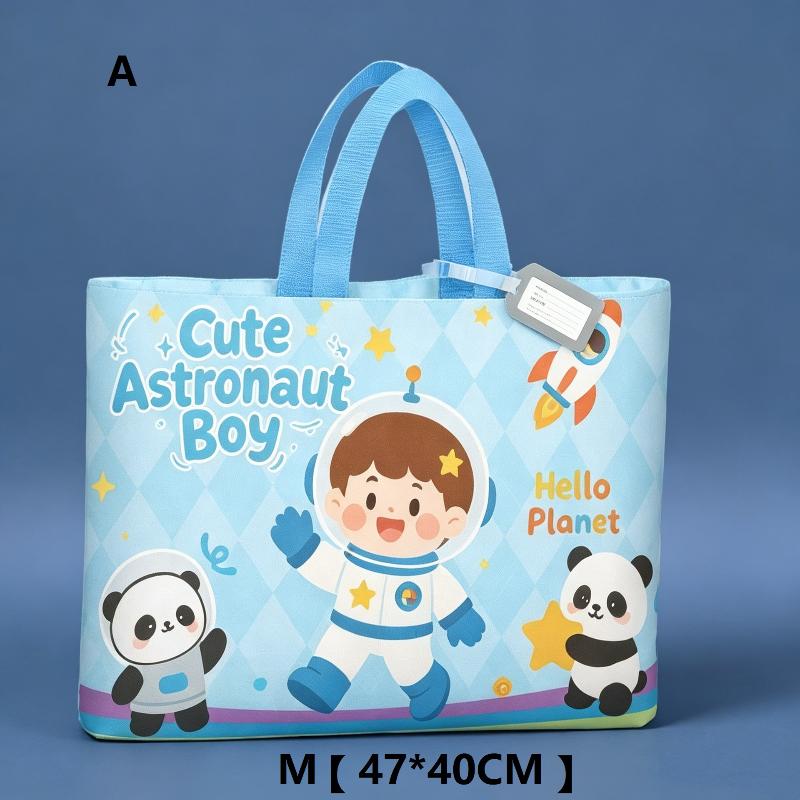 Large Capacity Waterproof Oxford Cloth Cartoon Kids Quilt Storage Bag For Clothes Quilts