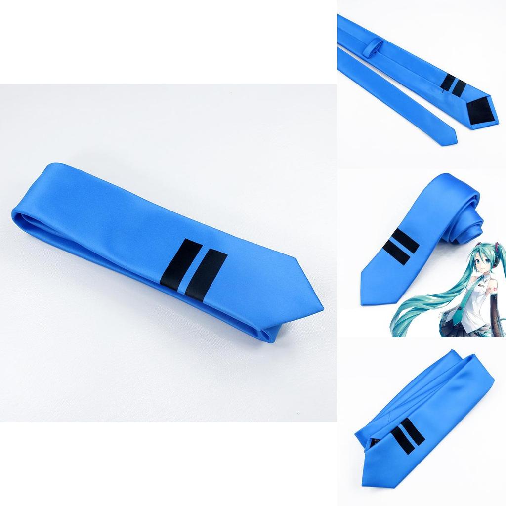 Vocaloid Hatsune Miku Anime Jk Stropdas Cosplay Uniek Cartoon Patroon
