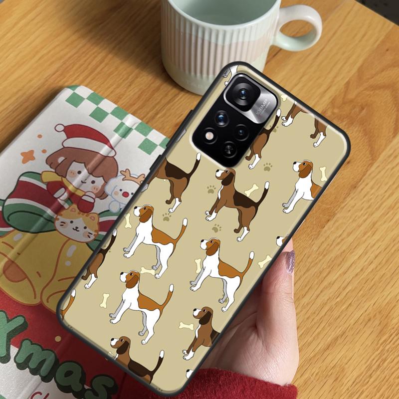 Beagle Puppy Dog Case For Xiaomi Redmi Note 14 Pro 13 12 11 10 15 Pro Plus Redmi 15 C 13 10C 12C 13C 14C Cover