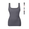 Women Washed Tie Dye Solid Color Slimming Body Shaping Tank Top