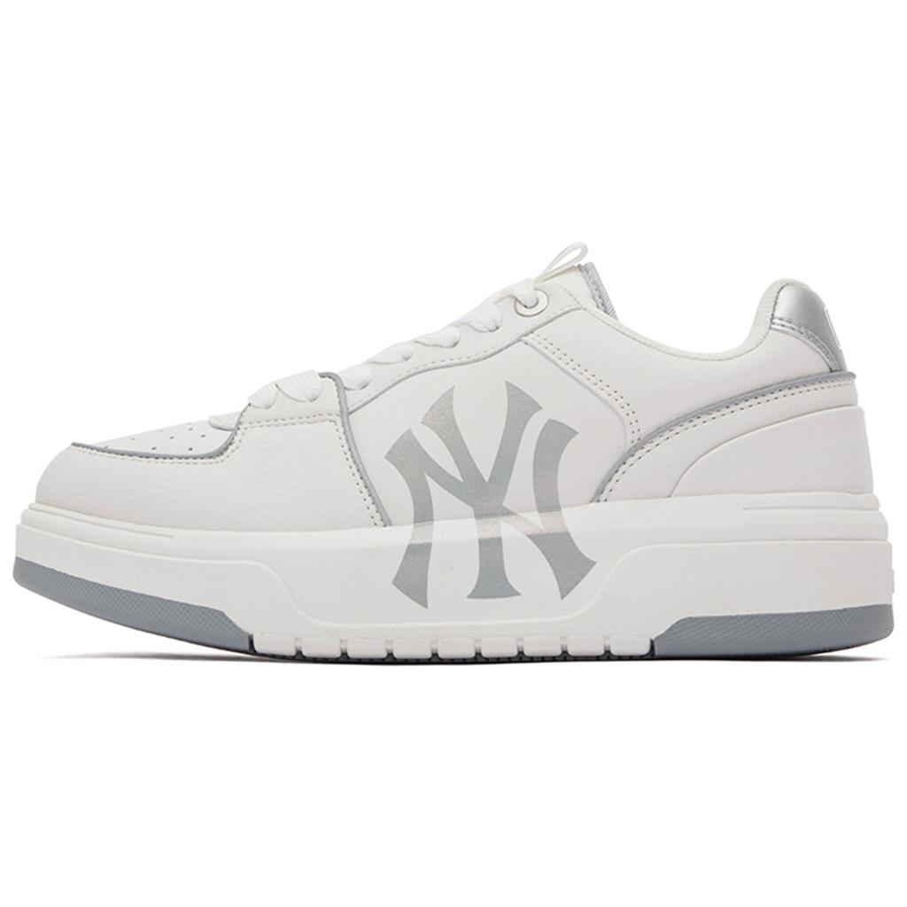 Nye MLB Chunky Liner 24SS New York Yankees Lav Topp Skatesko Unisex Sølv 3ASXCLB3N-50SIS
