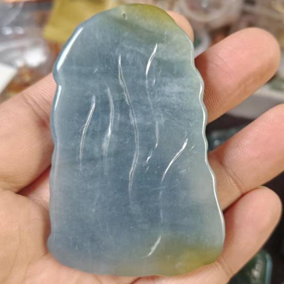 Dragon Brand Jadeite Jade Pendant Carving - Unisex, A-Grade Formal Wear
