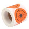 Adhesive Paper Shooting Targets 250 Sheets Roll Shooting Target Pasters Fluorescent Orange Target Stickers