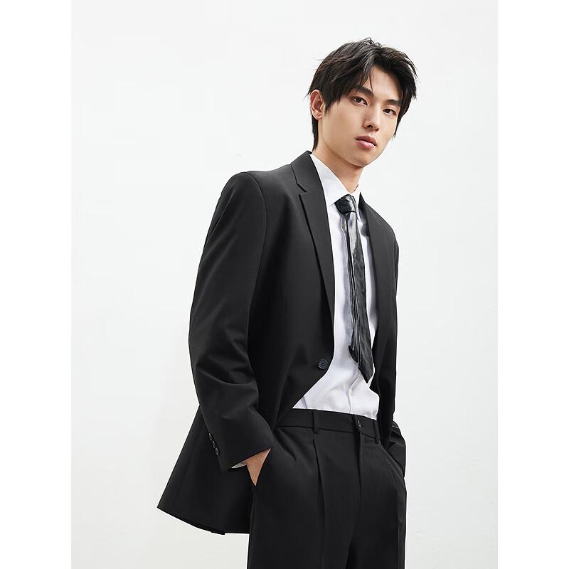 GXG Men's Black Casual Suit Jacket