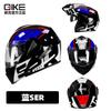 DOT Certified Full Face Motorcycle Helmet With Dual Lens Scooter Electric Bike Riders