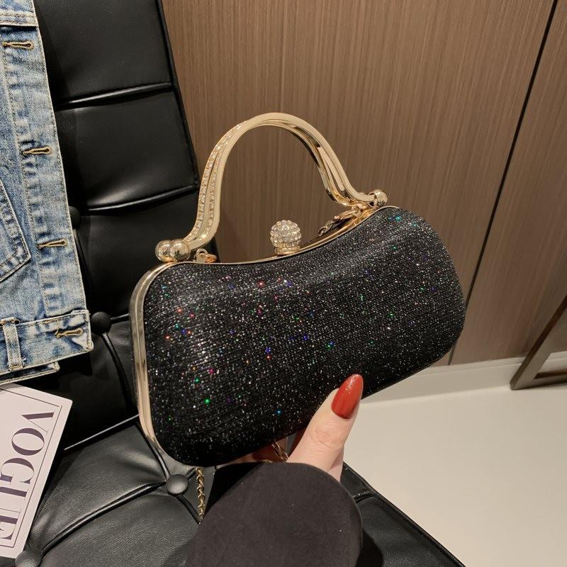 Fashionable Gender-neutral Pu Leather Shoulder Bag Unique Design Ideal For Summer 2024 чёрный
