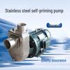 Stainless Steel Acid & Alkali Resistant Self-Priming Pump 25FBX-13 for Ethylene Glycol, Explosion-Proof Model