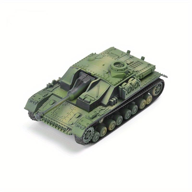 1/ 72 German Tank Model DIY Assemly Puzzles Model Educational Collection WW II Building