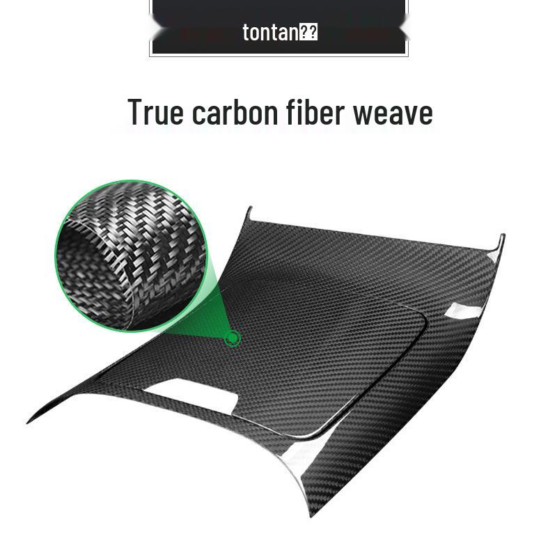 Carbon Fiber Gear Shift Panel Trim for Mercedes-Benz S-Class W223