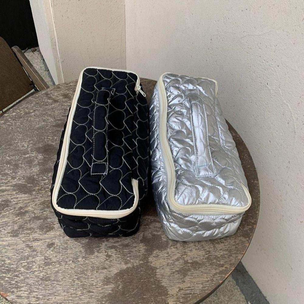 Fashion Large Capacity Hair Dryer Storage Bag Portable Travel Design Cosmetic Bag Lightweight Zipper Toiletry Bag Women