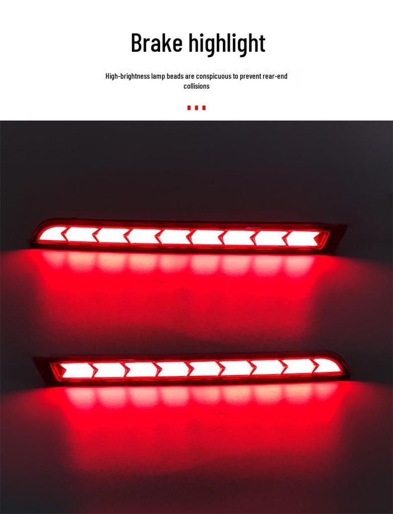 2022-2024 Senagravia Rear Bumper Warning Light for Specific Models