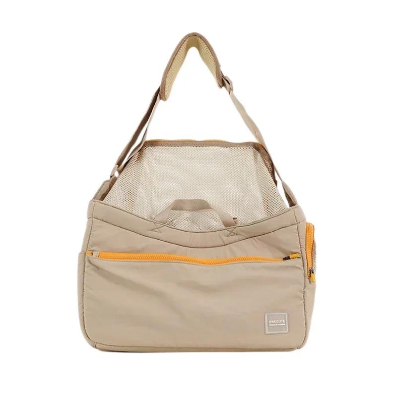 

Модная сумка-переноска для собак для маленьких собак, аксессуары для домашних животных, сумка для переноски через плечо, дорожная сумка для собак через плечо 40x14x25cm