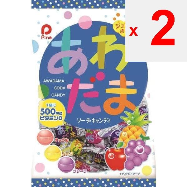 PINE Awadama 120gFeaturesThree Assorted Flavors: Pineapple, Popular Grape, and Juicy Apple; Each Ba FeaturesThree Assorted Flavors: Pineapple, Popular