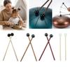 2 Stück/Set Silikon Drumsticks Handpan Trommel Schlägel Schlagzeug Schlägel Schlagzeug Zubehör