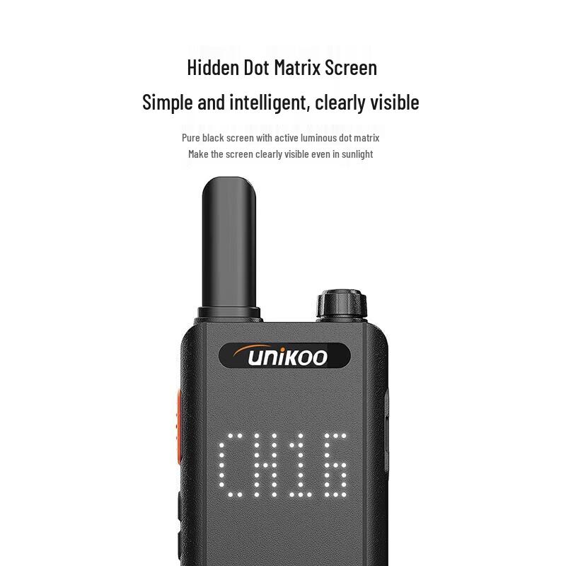 UNIKOO Max 6.0 Professional Walkie-Talkie (CN version)