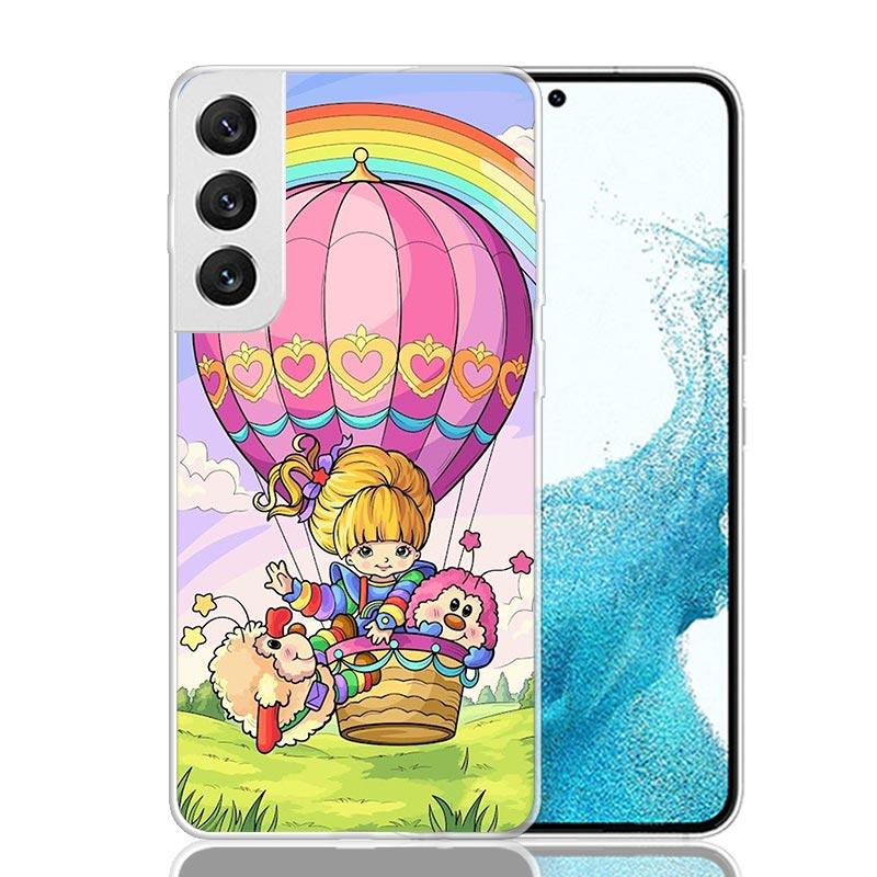 R-Rainbow Cute Brite Phone Case For Samsung Galaxy S26 S25 Edge S24 S23 FE S22 Ultra S21 Plus S20 + Fundas Cover Coque Galaxy S2