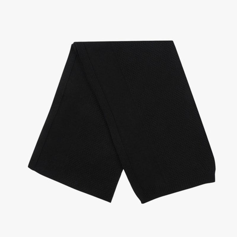 Saint Luxure Knitted Muffler Black