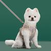 Nylon Mesh  Puppy Reflective Dogs  And Leash Set Dogs Vest  Leads Pet Clothes For Small Dogs