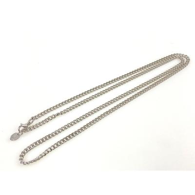 Used ZARA Chain Necklace Silver Color Free Shipping