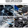 105PCS Automotive Vacuum Connector Assortment, 1/8" 3/16" 1/4" 5/16" 3/8" Vacuum Connector, Automotive Vacuum Tubing Connector, Vacuum Tee Connector,